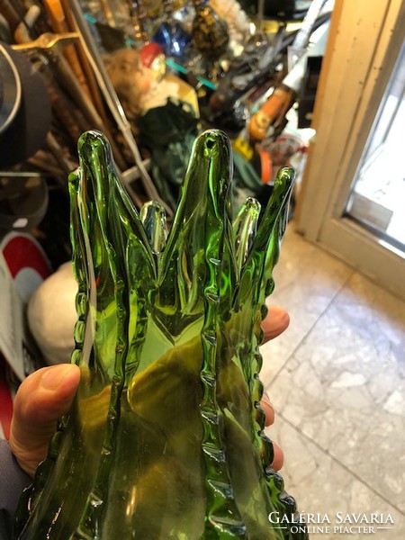 Üveg váza, 20 cm magas, hibátlan állapotban.ritkaság