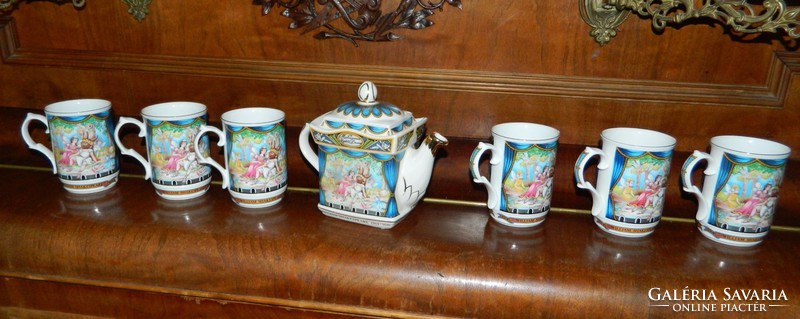 Sadler - Midsummer Night's Dream - luxury tea set