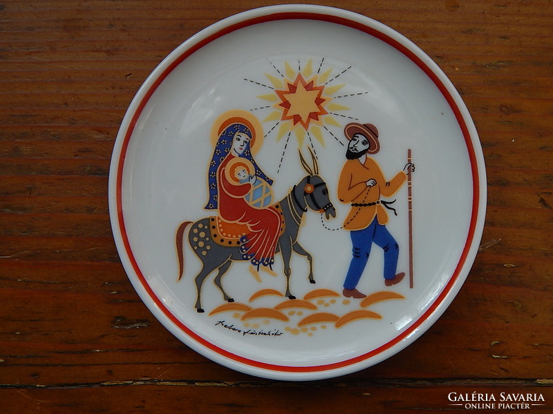 Bavaria König Karányonyi porcelán kis tányér