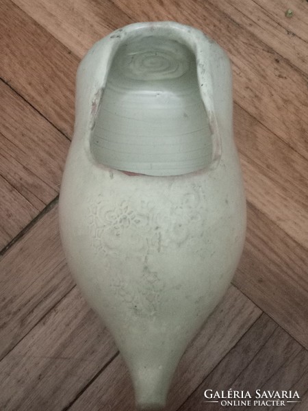 Beautiful ceramic wall vase from the 1970s