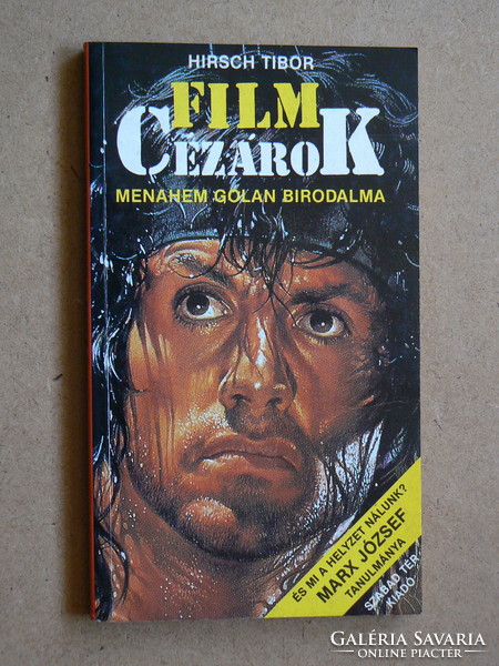 FILMCÉZÁROK (MENAHEM GOLAN BIRODALMA) HIRSCH TIBOR 1988, KÖNYV JÓ ÁLLAPOTBAN