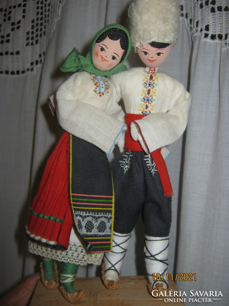 Vintage bolgár  babapár