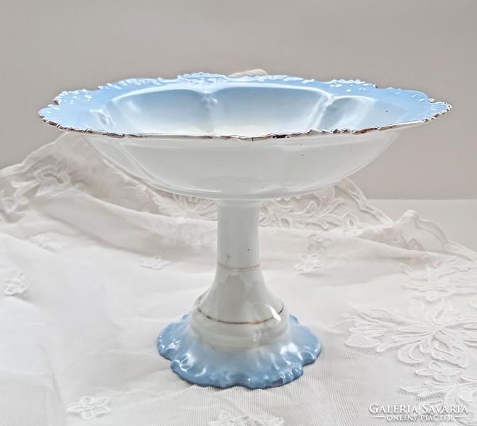Art Nouveau bowl in light blue