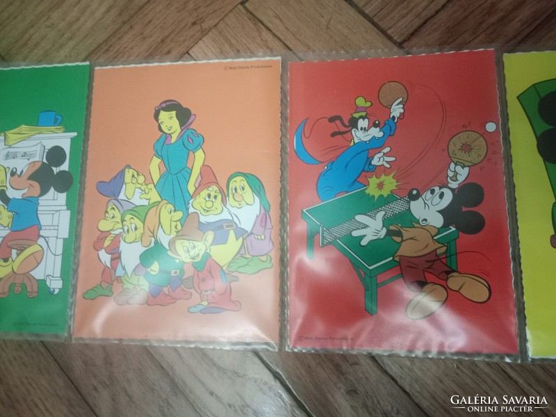 Képzőművészeti Alap Kiadóvállalat Disney képeslapgyűjtemény az 1970-80-as évekből