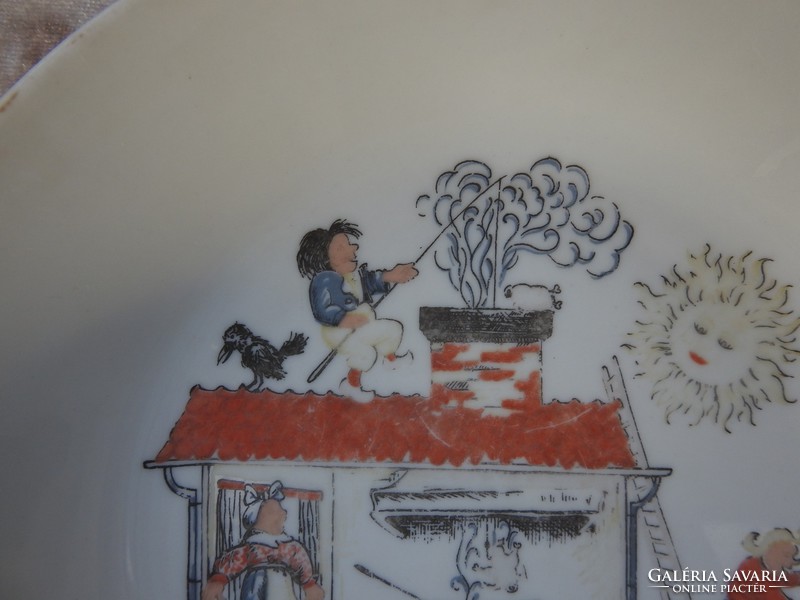 Seltmann weider wall plate - funny fairytale wall plate