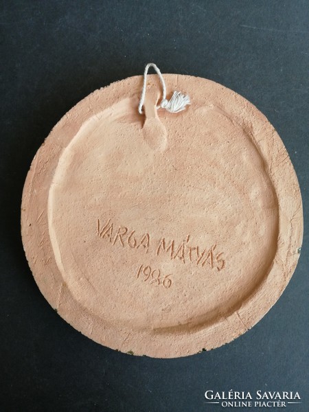 Mátyás Varga: Wagner memorial plaque plaque 1986 - ep