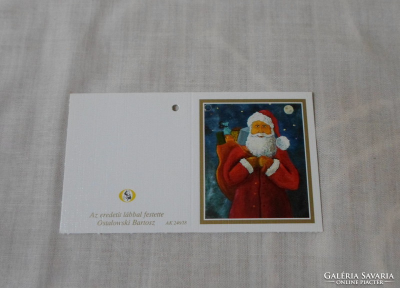 Artistic Gift Card 2: Winter, Santa (Holiday, Christmas)