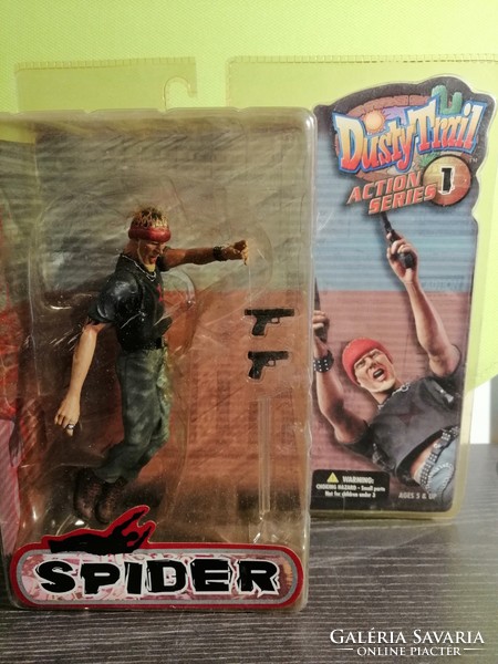 Action figure, movie character, spider from dusty trail series