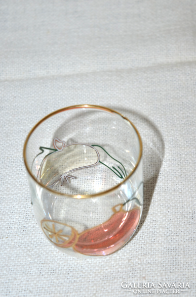 Glass of bonbonier / sugar (dbz 0070)