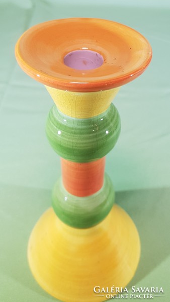 Ceramic candle holder 21 cm