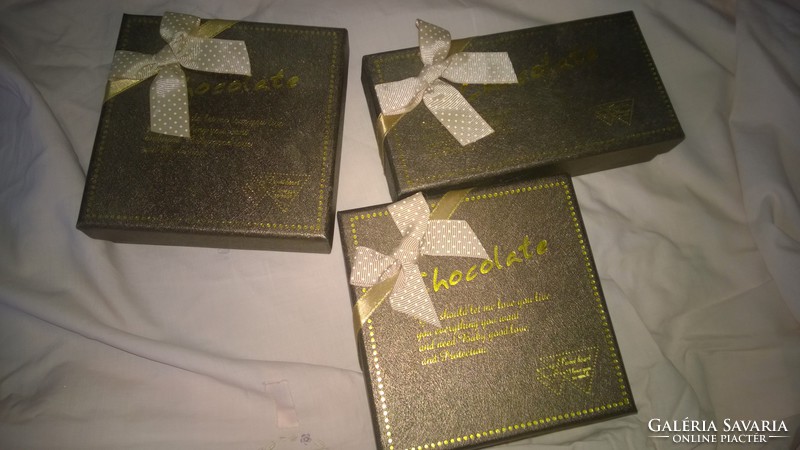 Gift box for homemade chocolates