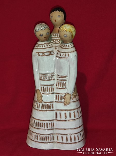 Anna Berkovits pottery for the three sisters