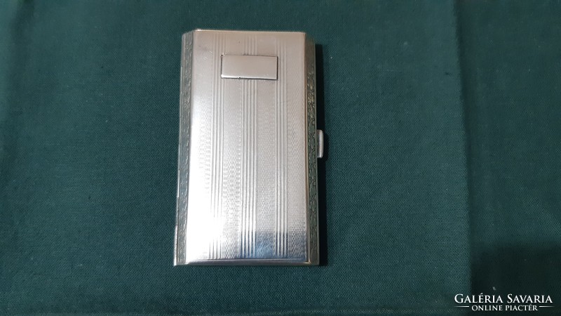 Women's silver cigarette case (1867-1922)