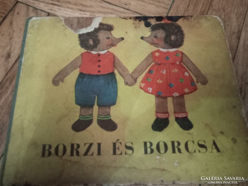 Borzi és Borcsa 1961-es mesekönyv