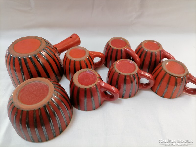Pond ceramic coffee set