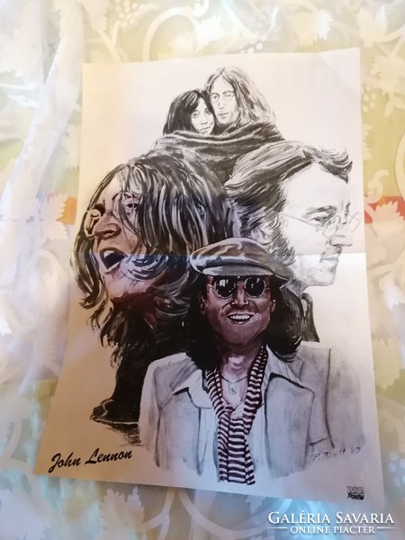For Beatles collectors! John Lennon poster 1980