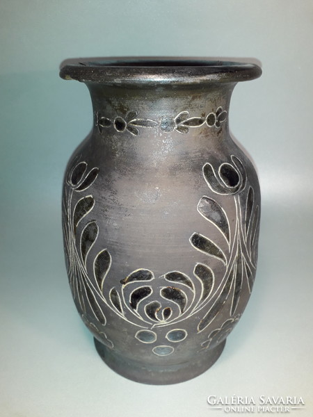 Ceramic vase from 1932 by Ferenc Rácz Hmvásárhely