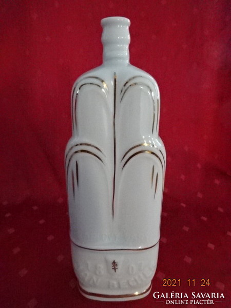 ROYAL DUX  csehszlovák porcelán gyógyvíz palack, egy literes. Vanneki!