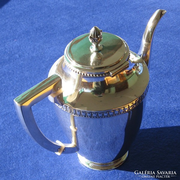 Beautiful silver jug, German, after 1886, with crescent and crown hallmark.