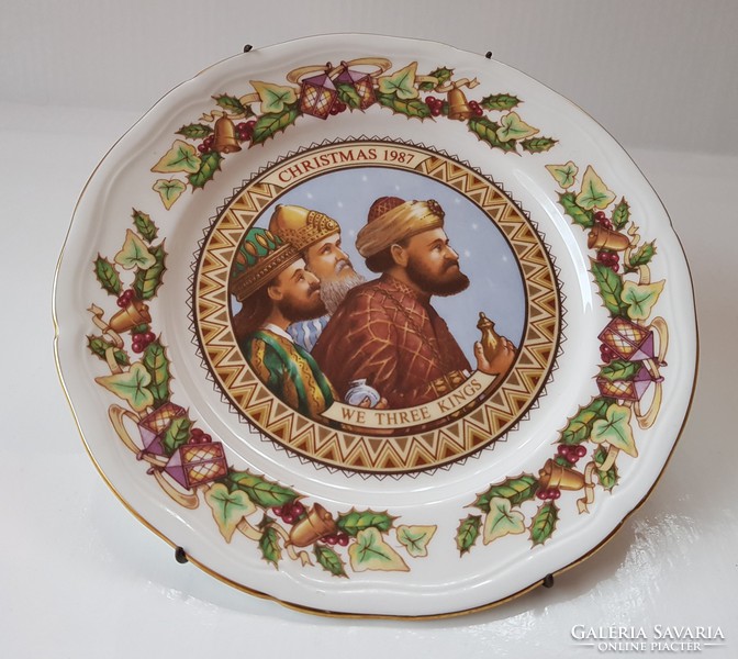 Three kings porcelain plate for Christmas!