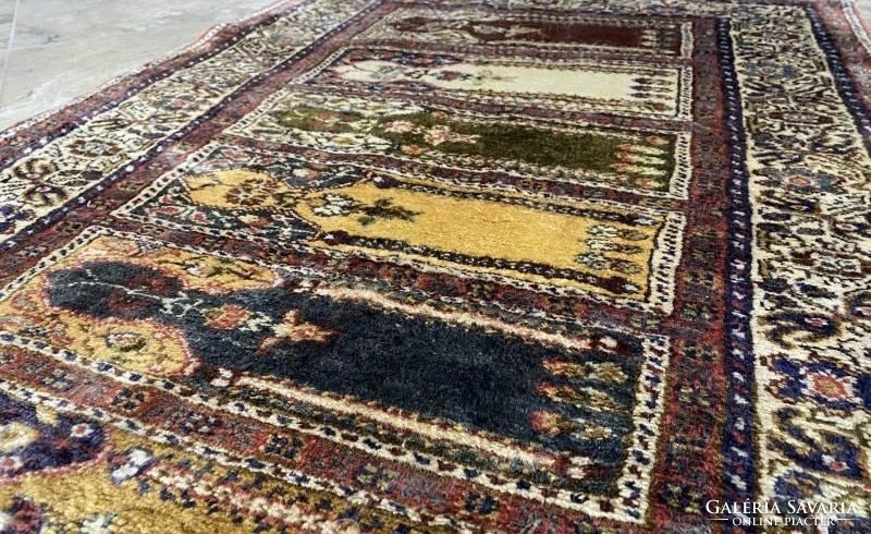 Kayseri 100% silk carpet 140x73