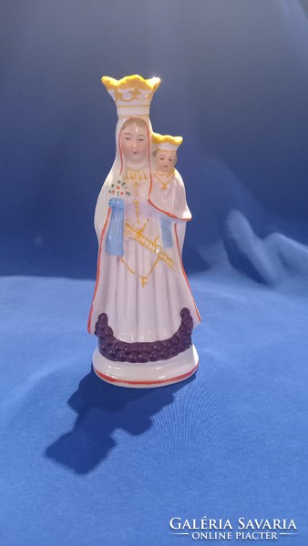 Régi Szent Máriás szobor nipp Mária Jézus kegytárgy