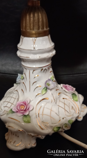Porcelain Art Nouveau lamp
