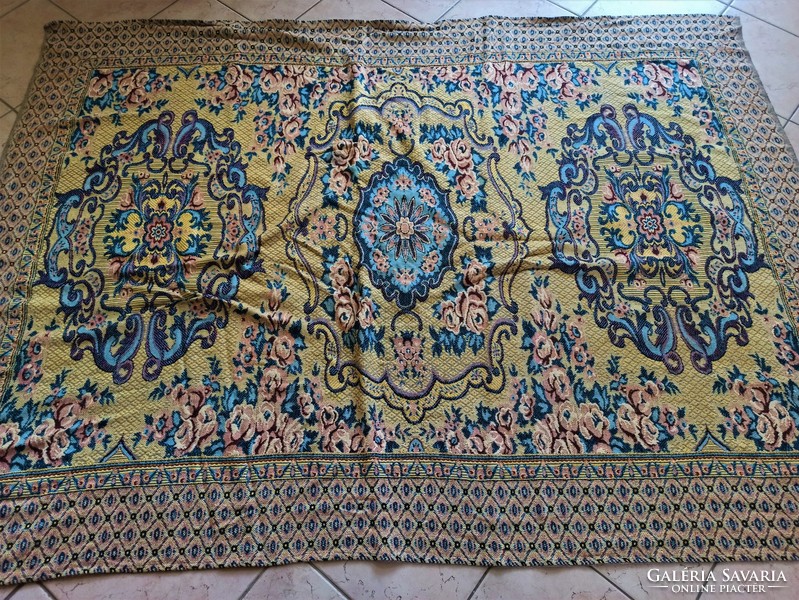 Baroque patterned tapestry