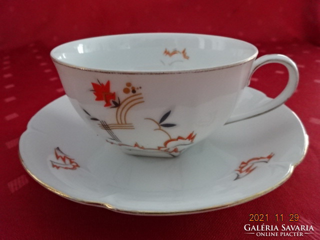 Epiag Czechoslovak tea cup + saucer, cup diameter 9.5 cm. He has!
