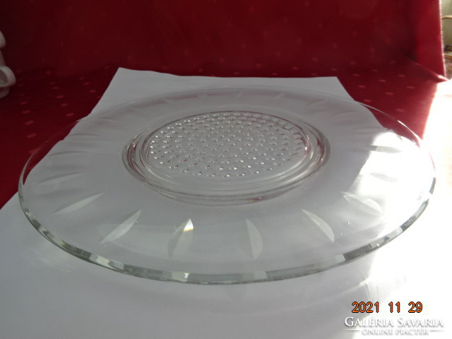 Glass cake bowl, diameter 31 cm. He has!