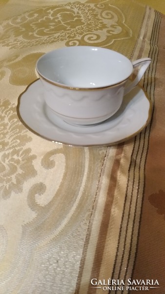 Aranycsikos  teás csésze elegáns