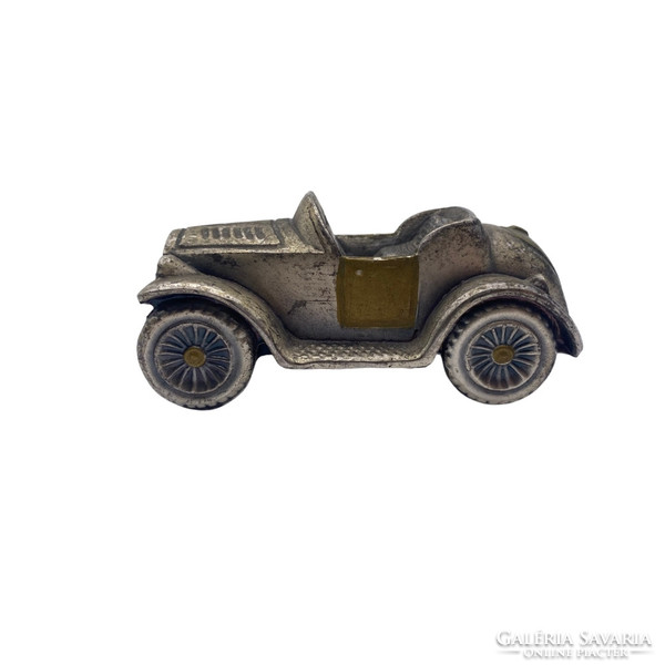 Vintage aluminum car model from Italy