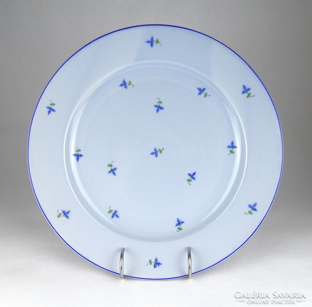 1G921 old rare light blue Herend porcelain serving bowl 30 cm 1946