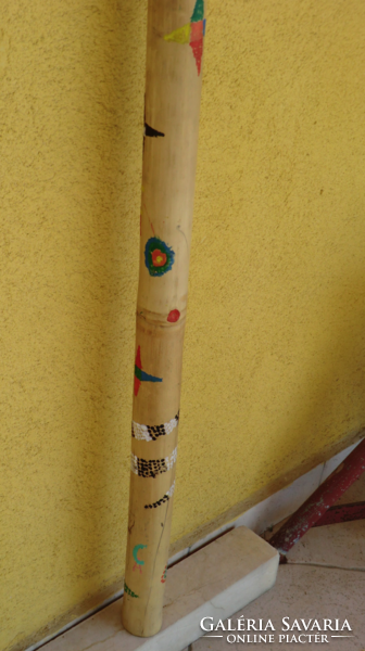 Didzseri doo fúvós hangszer 130 cm bambuszból készült népi fúvós hangszer