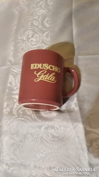 Eduscho Gála  rózsaszín csésze 2 dl