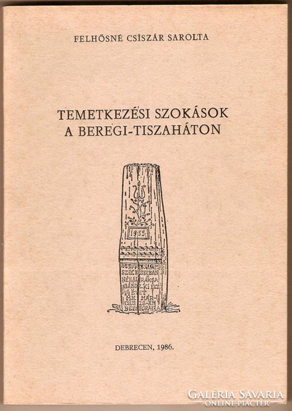 Funeral customs on the Bereg-Tiszahát