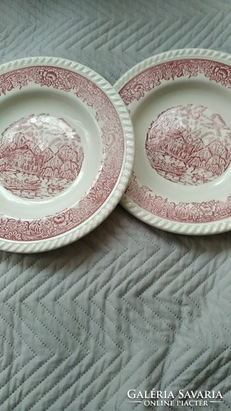 English style pink plate parban