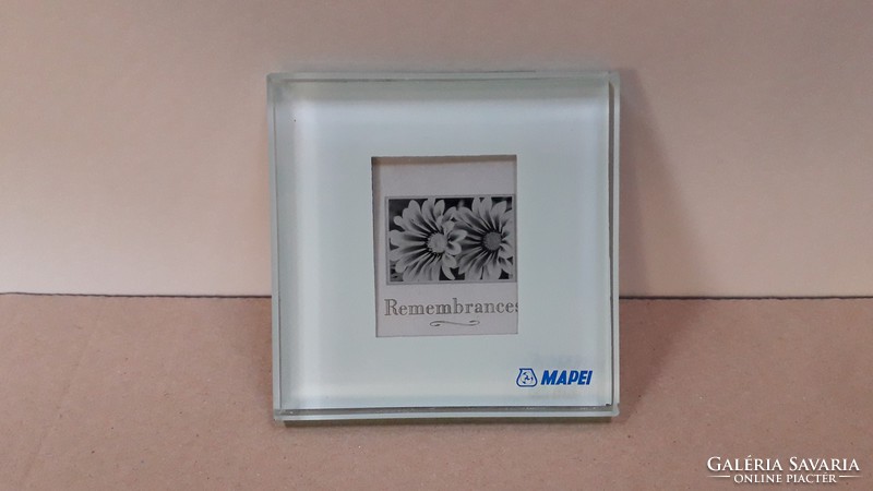 Small glass picture frame, folder advertising object
