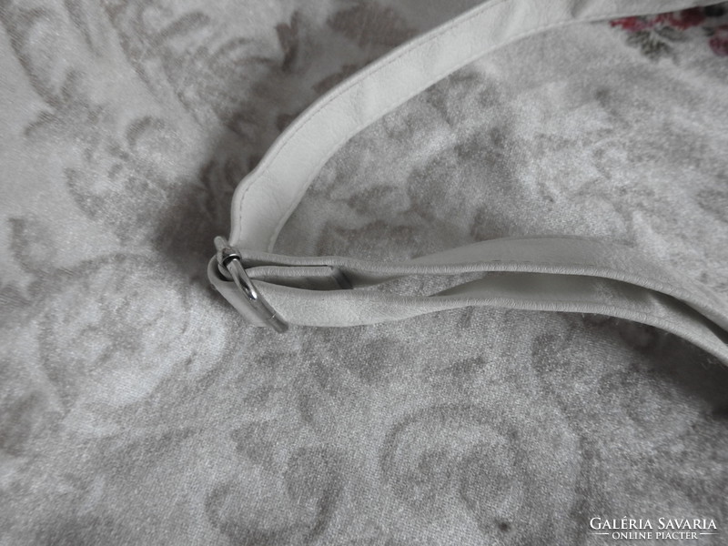 S.Oliver white leather bag - handbag
