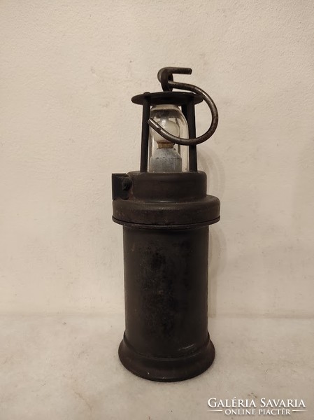 Antik bányász szerszám bánya eszköz karbid lámpa 508