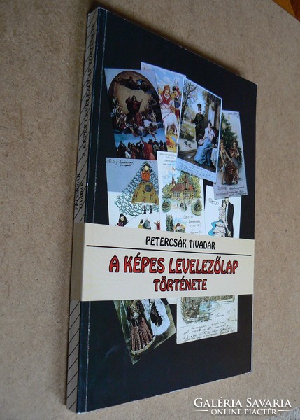 The story of the picture postcard, tivadar petercsák 1994, book in good condition,