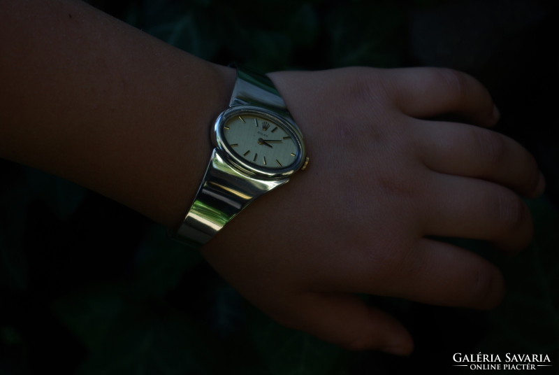 Rolex silver bracelet women's watch!