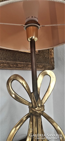Italian vintage copper table lamp