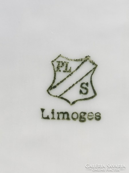 Antique Limoges Art Nouveau serving platter