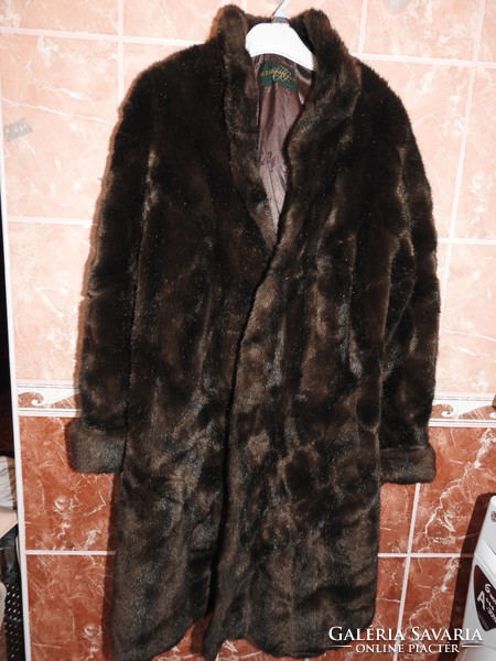 H. F. Greenfield & sons English faux fur coat