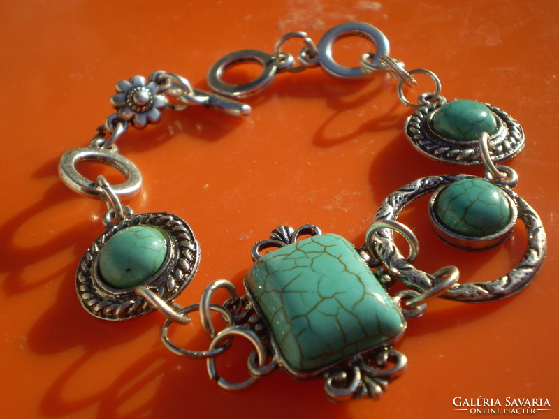Turquoise unique bracelet