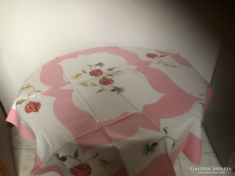 Floral tablecloth set of 5 pieces