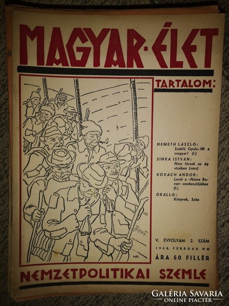Hungarian life - review of national politics v. Grade 2 number