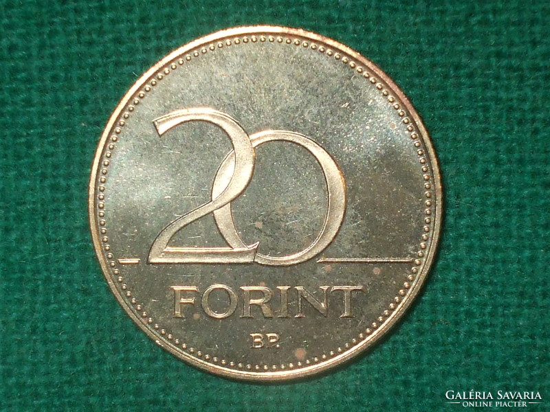 20 Forint 1996! Mirror beat! Only 10,000 pieces. ! It was not in circulation! It's bright!