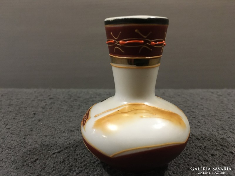 Satsuma Japanese Rare Mini Vase !!!! 6X4.5 Cm !!!
